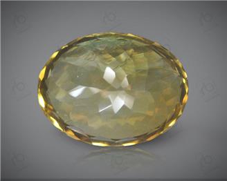 Yellow Citrine Natural Certified  8.8CTS-8393